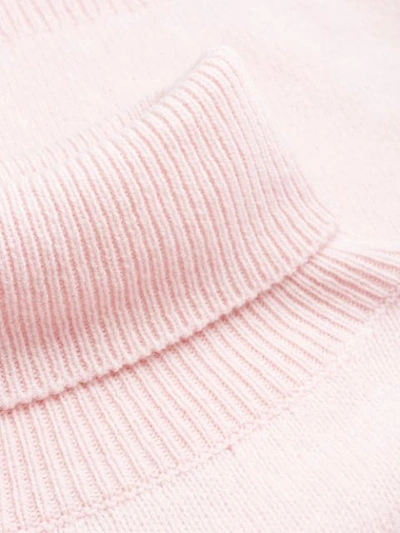 Shop Chiara Ferragni Flirting Turtleneck Jumper In Pink