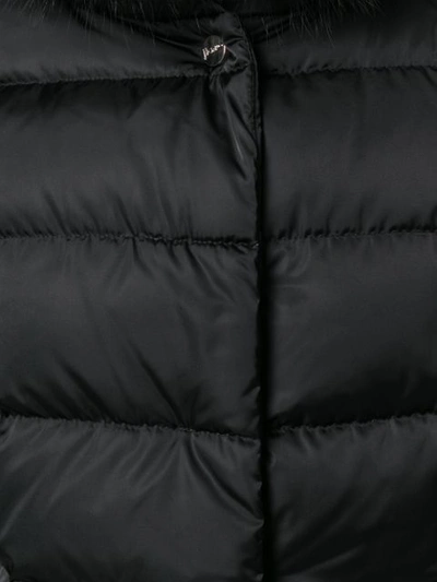 Shop Herno Classic Puffer Coat - Black