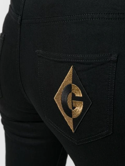 LOGO PATCH SKINNY JEANS