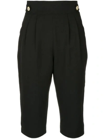 Shop Alice Mccall Wishful Thinking Cropped Trousers - Black