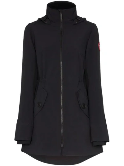 Shop Canada Goose Avery Shell Jacket In Black