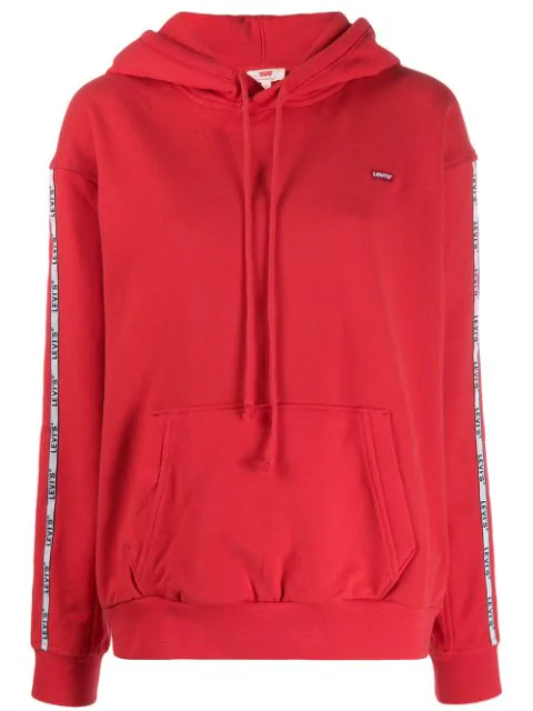 levis red hoodie