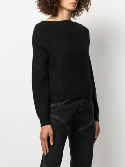Shop Bellerose Long Sleeved Sweater In Black