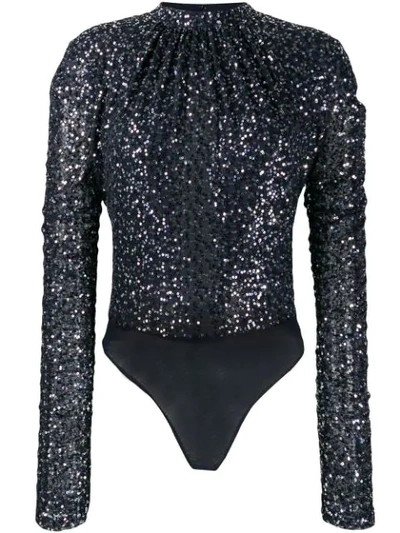 Shop Jonathan Simkhai Embellished Body In Blue