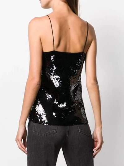 SEQUIN EMBROIDERED TOP