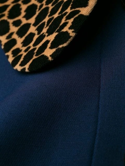 GUCCI GG BELT SHORT DRESS - 蓝色