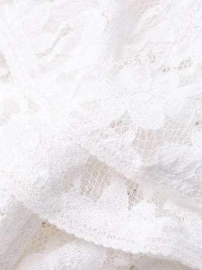 ISABEL MARANT ÉTOILE VICTORIAN LACE BLOUSE - 白色