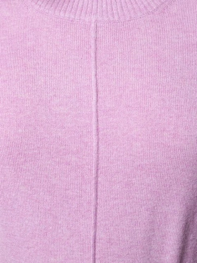 Shop Allude Loose-fit Crew Neck Jumper In Pink