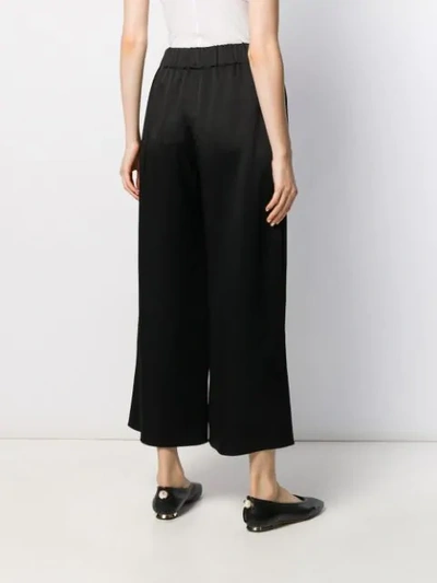 Shop Loewe Wide-leg Trousers In Black