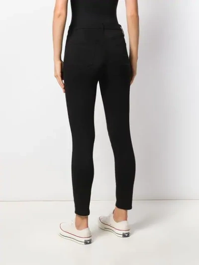 Shop J Brand Alana Skinny In Black