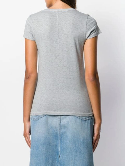 Shop Rag & Bone U-neck T-shirt In Blue