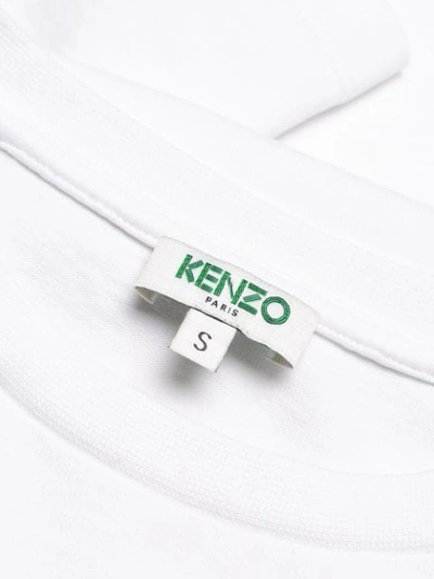 Shop Kenzo Tiger Memento T In White