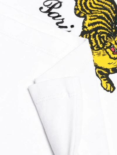 Shop Kenzo Tiger Memento T In White