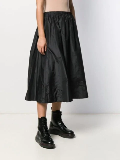 Shop The Row Elasticated Skirt In Black