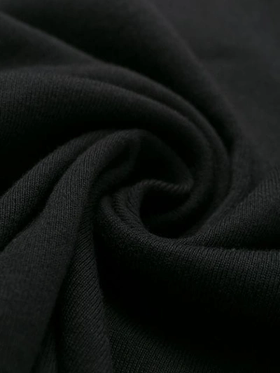 Shop Saint Laurent Studded One Shoulder Top In Black