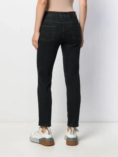 Shop Stella Mccartney Mid-rise Skinny Jeans In Black