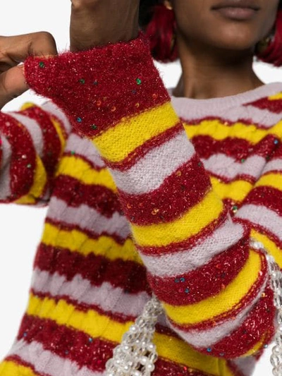 ASHISH STRIPE KNIT JUMPER - 多色