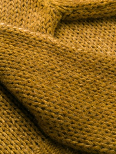 Shop Aragona Rollneck Cashmere Sweater In Yellow