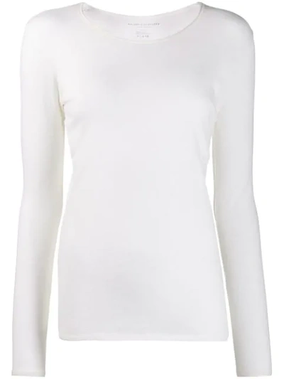 Majestic Jersey T-shirt In Neutrals