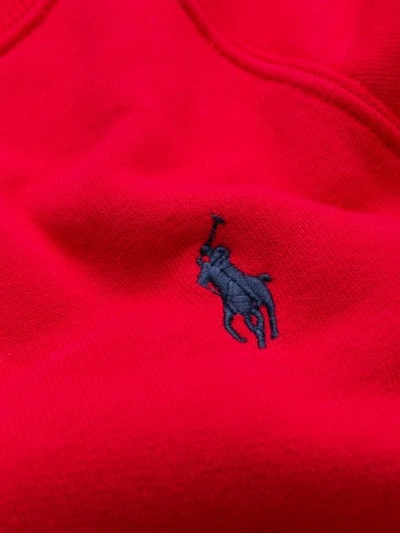POLO RALPH LAUREN 弹力针织毛衣 - 红色