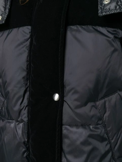 Shop Sport Max Code Zena Puffer Jacket - Black