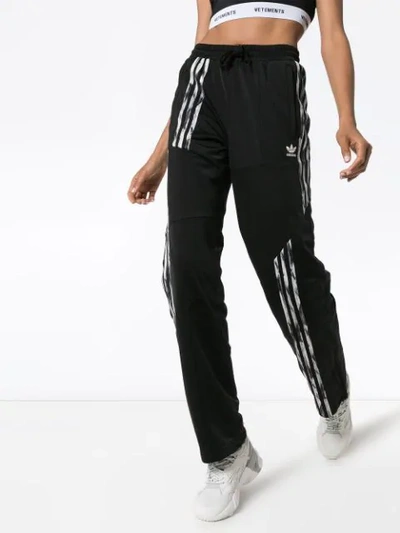 Shop Adidas By Danielle Cathari X Danielle Cathari Firebird Track Pants In Black