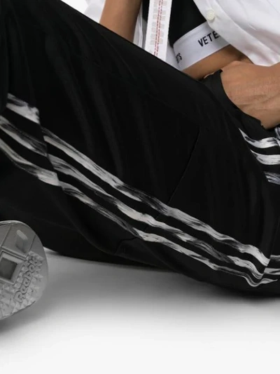 Shop Adidas By Danielle Cathari X Danielle Cathari Firebird Track Pants In Black