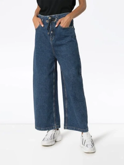 Shop P.e Nation 1998 Wide-leg Jeans In Blue