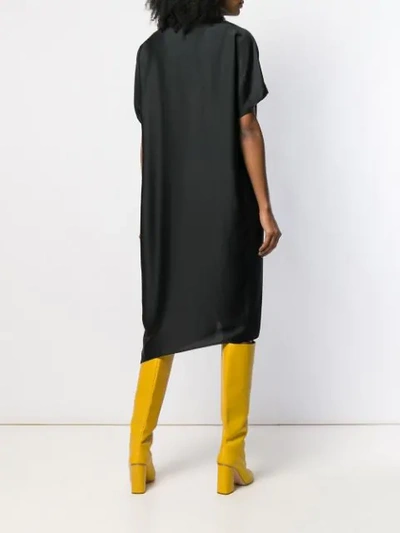 Shop Christian Wijnants Shirt Dress In Black