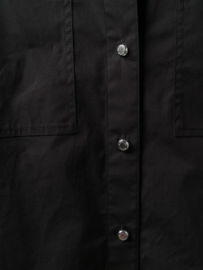 Shop Michael Michael Kors Mini Shirt Dress - Black