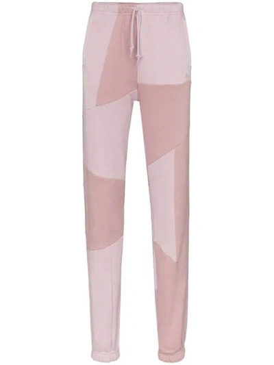 Shop Adidas By Danielle Cathari X Daniëlle Cathari Patchwork Track Trousers In Pink