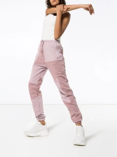 Shop Adidas By Danielle Cathari X Daniëlle Cathari Patchwork Track Trousers In Pink