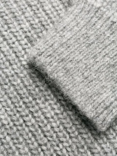 Shop Closed 'maglia Girocollo' Pullover In Grey