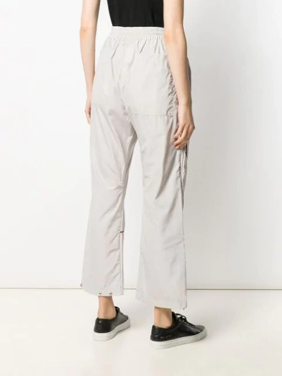 Shop A-cold-wall* Piped Track Pants In Grey