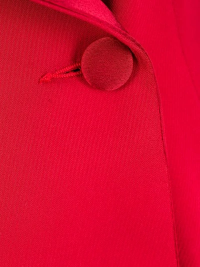 Shop Federica Tosi Midi Jacket-dress In Red