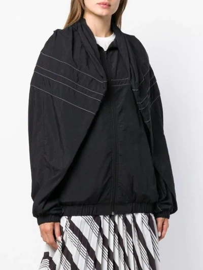 Shop Y/project Zipped Sports Jacket In Black