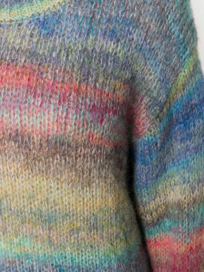 CLOSED 条纹针织毛衣 - 蓝色