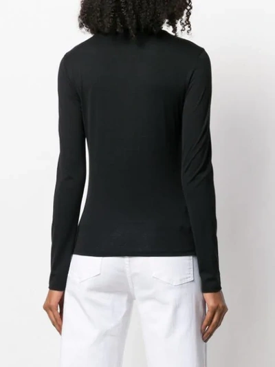 Shop Theory Tiny Long Sleeve T In Black