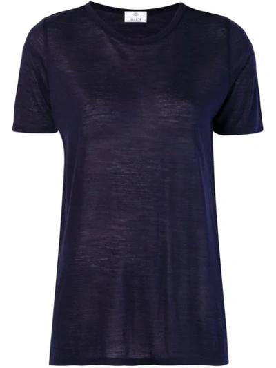 Shop Allude Short-sleeved T-shirt - Blue