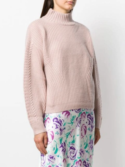 Shop Le Kasha 'rennes' Pullover In Pink