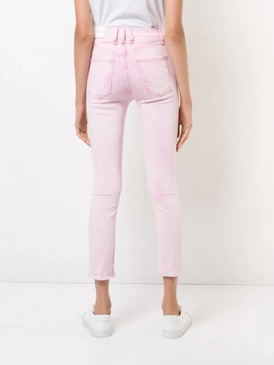 Shop Mcguire Denim Cropped Jeans In Pink