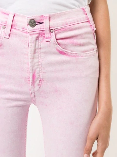 Shop Mcguire Denim Cropped Jeans In Pink
