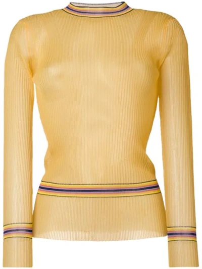 Shop Henrik Vibskov Lollo Sweater In Yellow