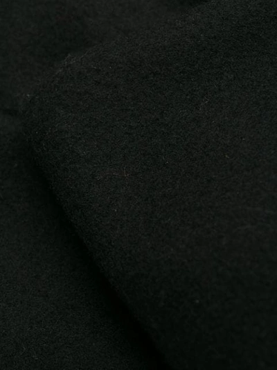 Shop Antonio Marras Wrap Coat In Black