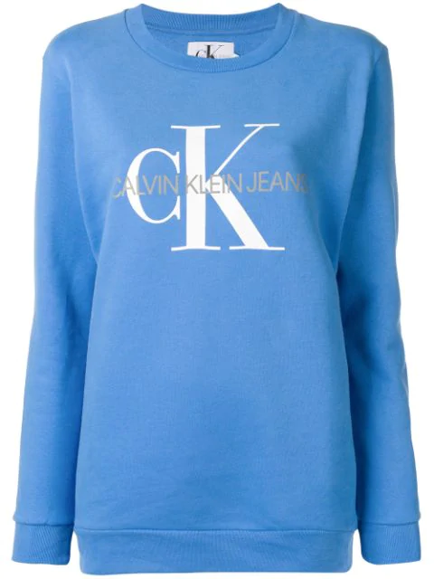 light blue calvin klein sweatshirt