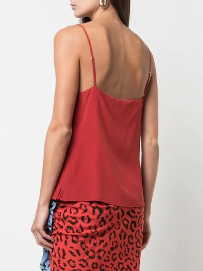 Shop L Agence Klassisches Camisole-top In Red