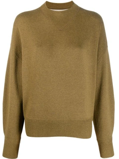 Shop Isabel Marant Étoile Karl Double Knit Sweater In Bronze 50bz