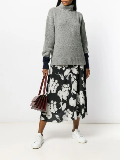 ALEXA CHUNG KNITTED SWEATER - 灰色