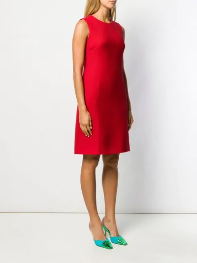 Shop Dolce & Gabbana Ärmelloses Kleid In Red