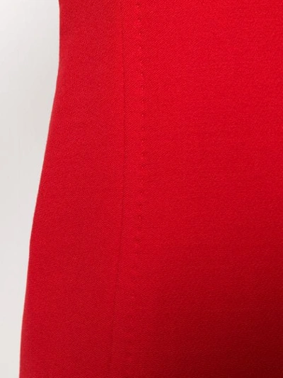 Shop Dolce & Gabbana Ärmelloses Kleid In Red